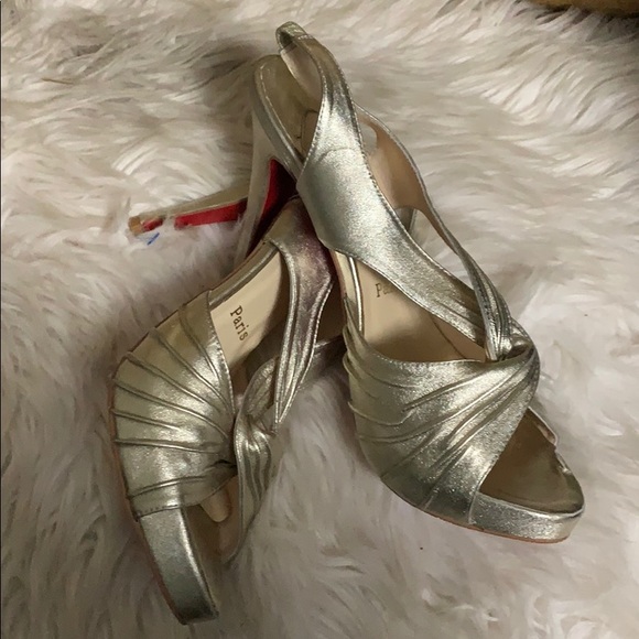 CHRISTIAN LOUBOUTIN FORTUNA 140 SANDALS SIZE 41 - Picture 3 of 8